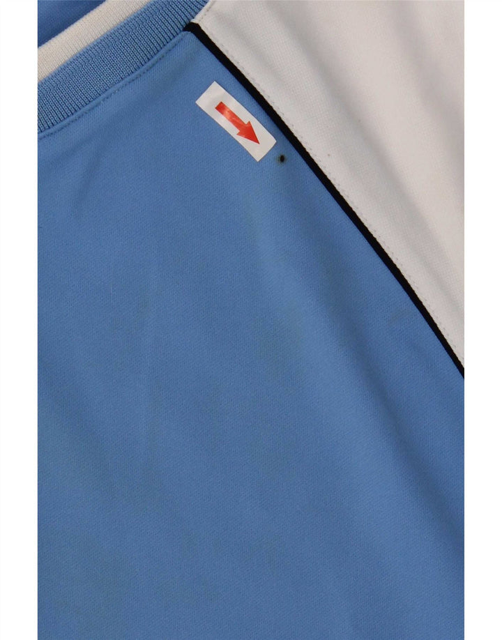 Camiseta Asics Masculina Graphic Top Médio Azul Colourblock Poliéster