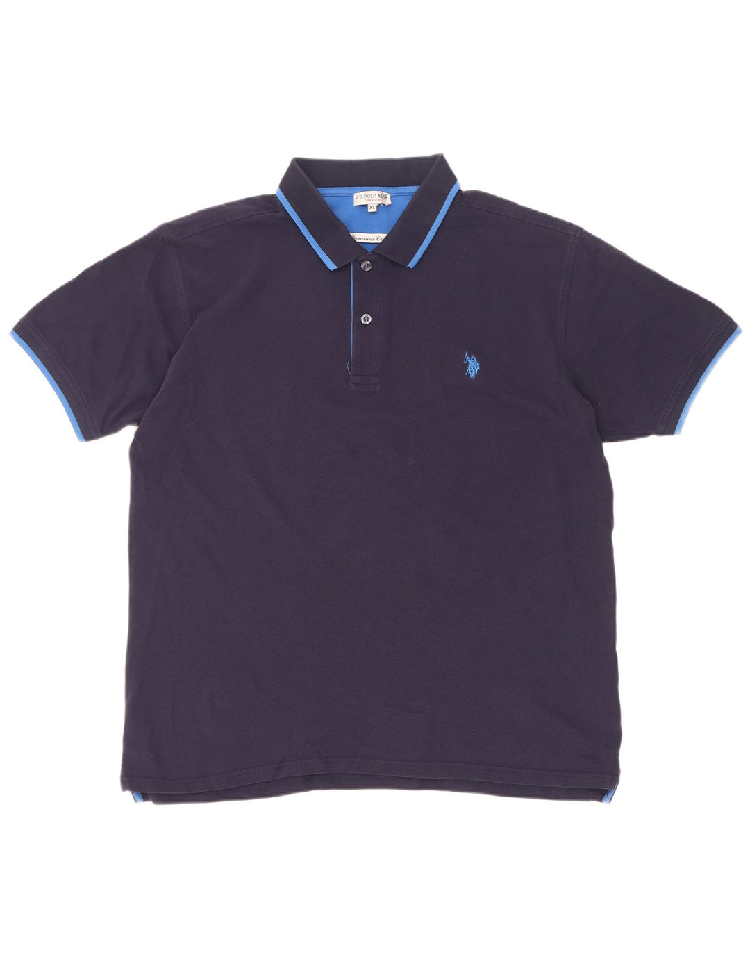 Camisa polo masculina US Polo Assn XL azul marinho