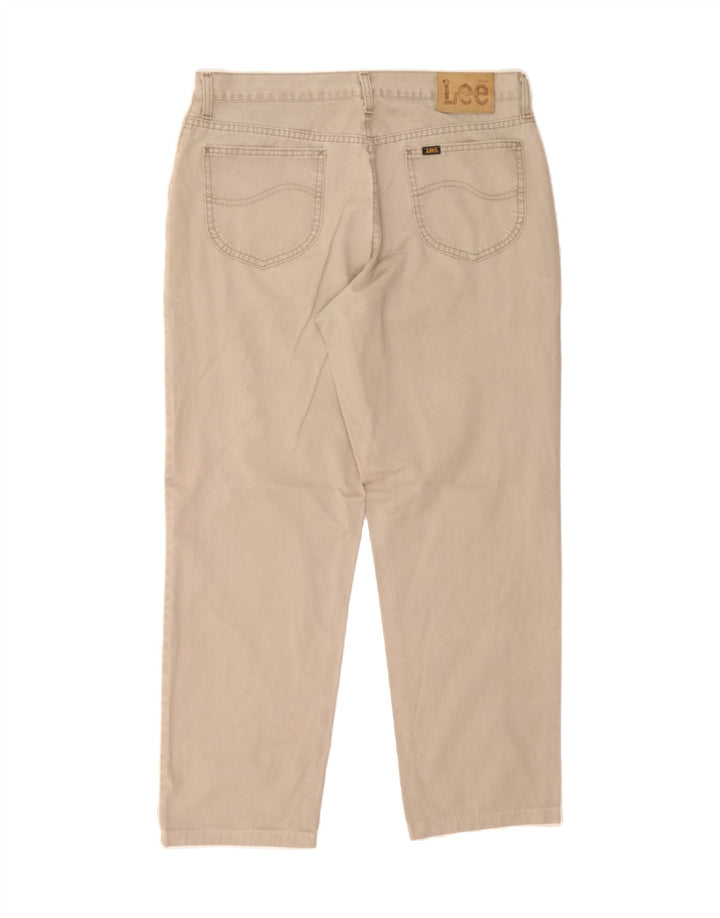 LEE Mens Slim Jeans W36 L30 Beige Cotton Vintage Lee and Second-Hand Lee from Messina Hembry 
