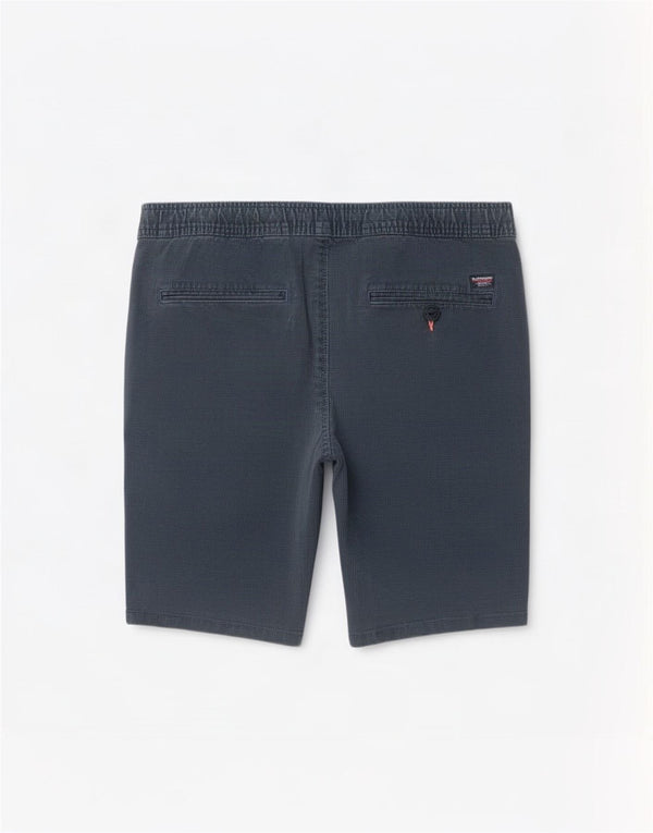 Superdry Mens Chino Shorts Grande W34 Azul Marinho Algodão