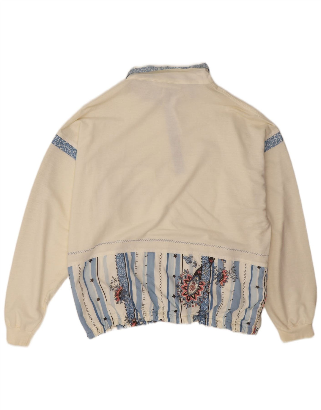 Canyon moletom feminino oversized jumper EU 40 médio off white floral