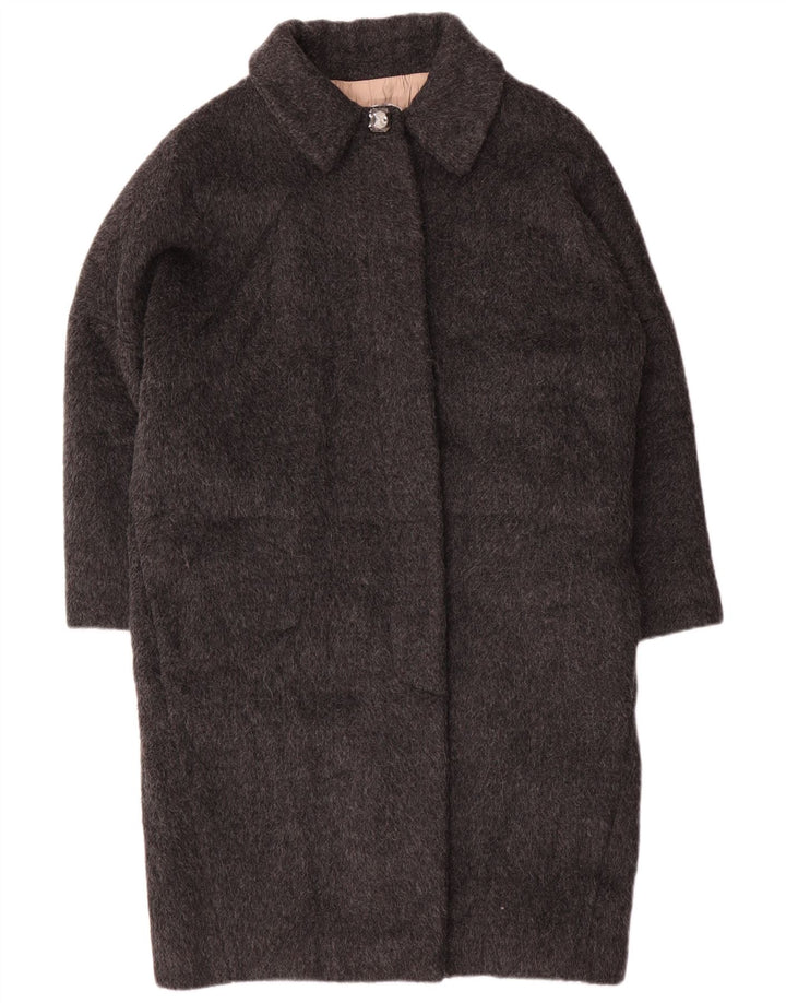 Sobretudo feminino Intrend UK 14 grande lã cinza