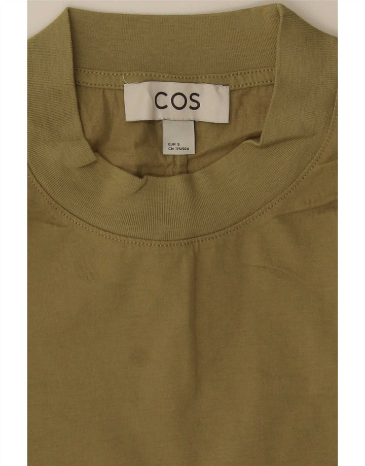 Cos Camiseta Masculina Top Pequeno Cáqui