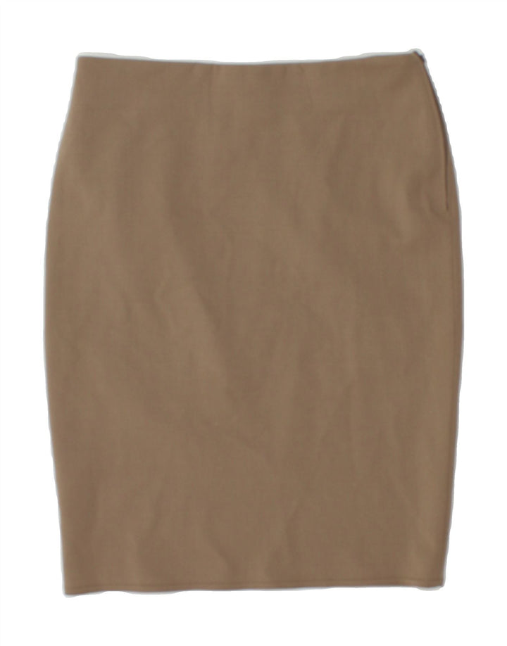 LES COPAINS Womens Pencil Skirt IT 42 Medium W28  Brown Vintage Les Copains and Second-Hand Les Copains from Messina Hembry 