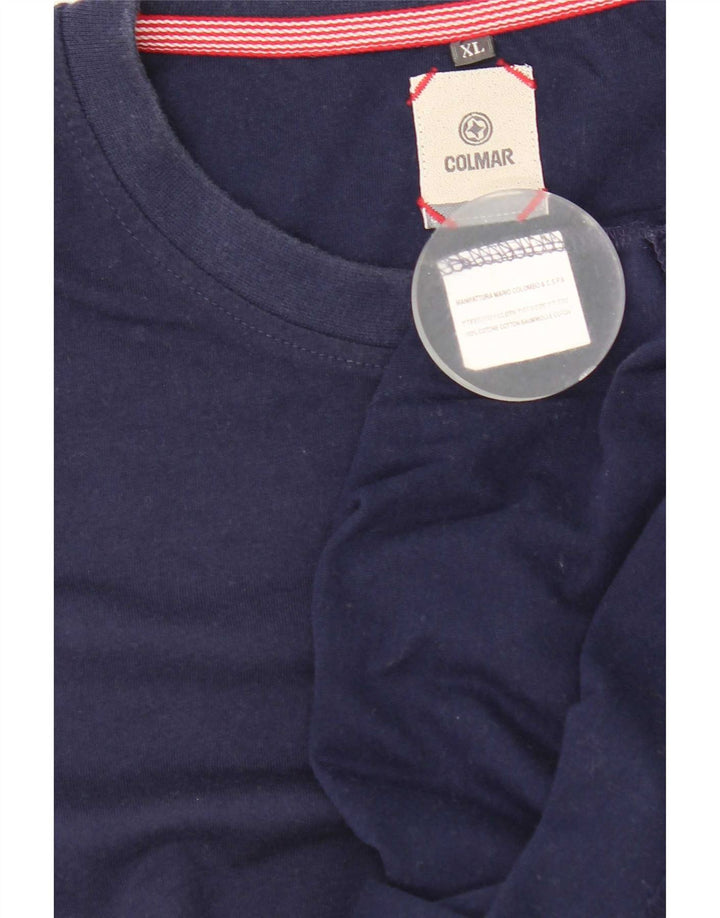 Camiseta masculina Colmar Top XL azul marinho algodão