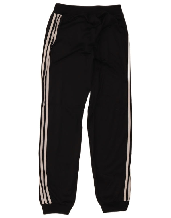 ADIDAS Calças de treino femininas Joggers UK 16 Grande Poliéster Preto