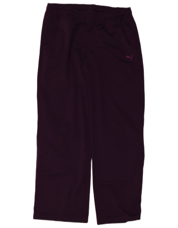 Calça de treino feminina Puma UK 12 poliéster roxo médio