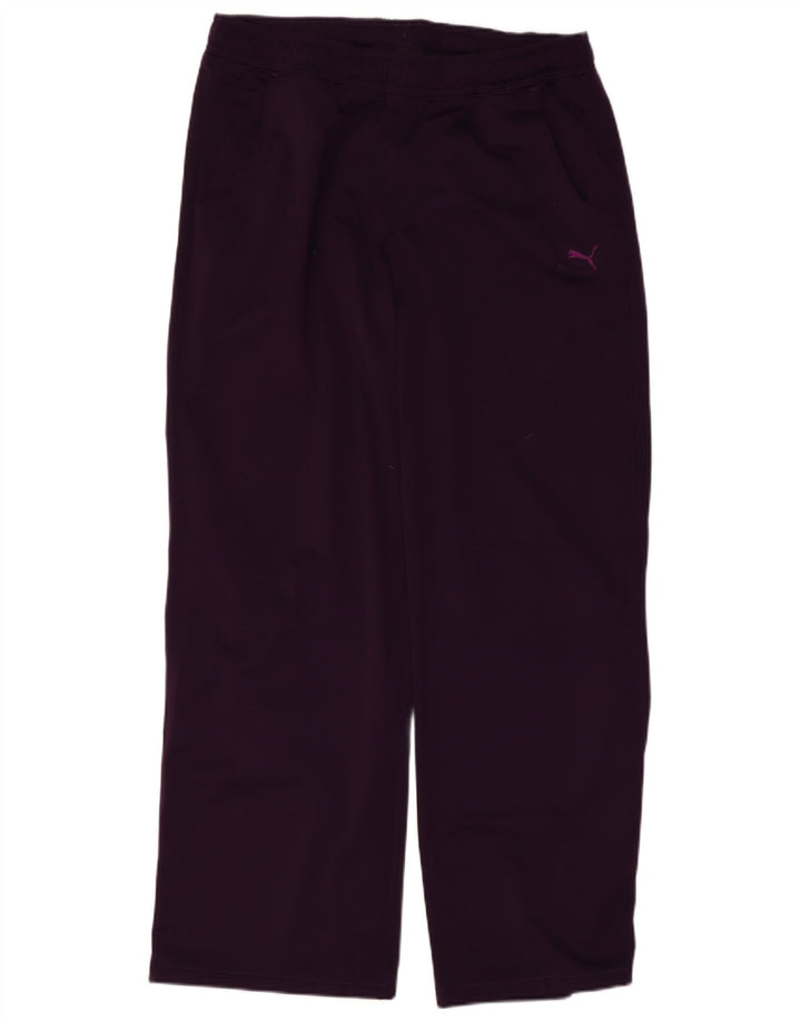 Calça de treino feminina Puma UK 12 poliéster roxo médio
