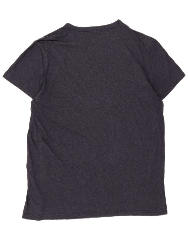 Camiseta gráfica masculina G-Star Top XL algodão azul marinho