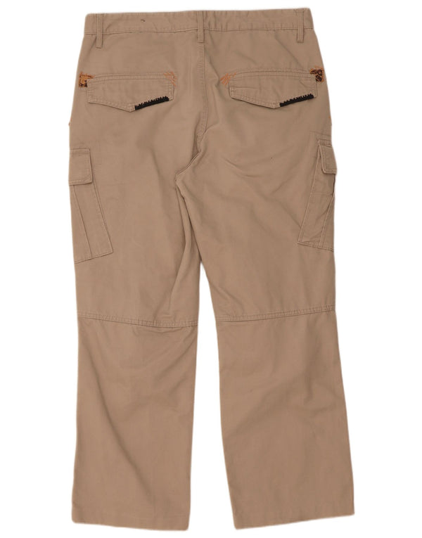 Calça cargo reta masculina Southern W36 L29 bege