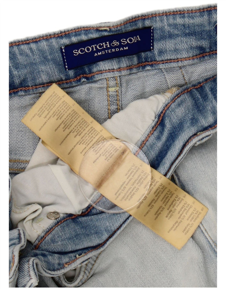 Scotch & Soda Jeans Slim Feminino W31 L28 Algodão Azul