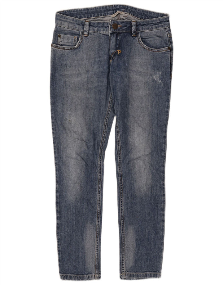 Jeans femininos Pinko Slim W28 L27 algodão azul