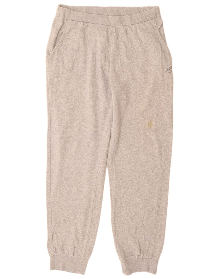 Calça de treino masculina Lotto Joggers grande cinza manchado