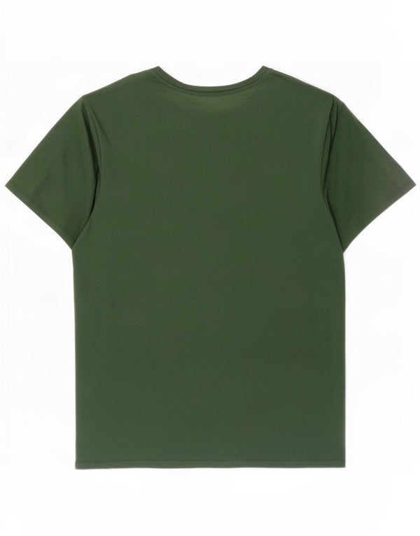 Nike Mens Athletic Cut Graphic T-Shirt Top Large Green