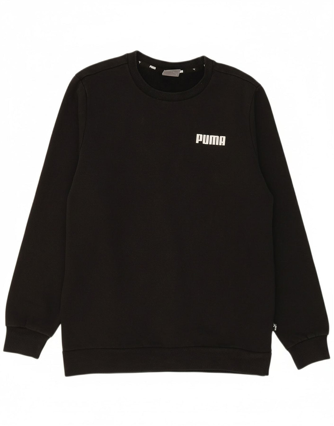 PUMA Mens Moletom Jumper Pequeno Preto