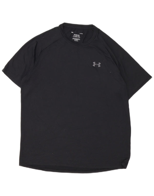 Camiseta masculina Under Armour Heat Gear grande preta