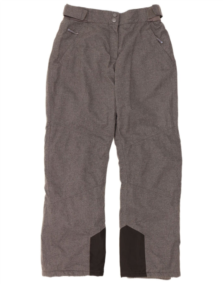 Calça de esqui feminina Mountain Warehouse UK 10 Small Grey Colourblock