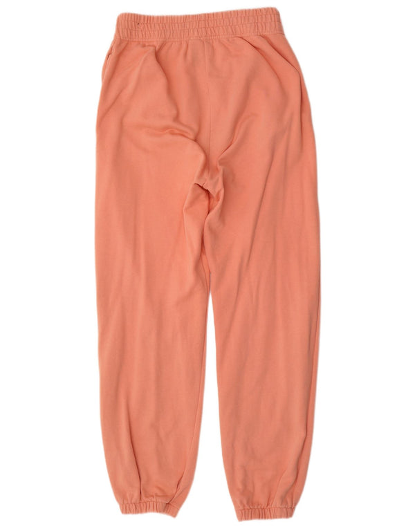 Calça de treino feminina Nike Joggers UK 10 pequeno algodão rosa