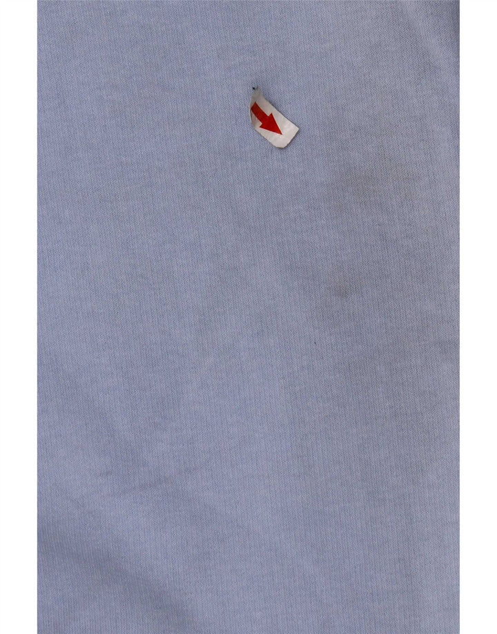 Tommy Hilfiger moletom gráfico masculino jumper pequeno azul algodão