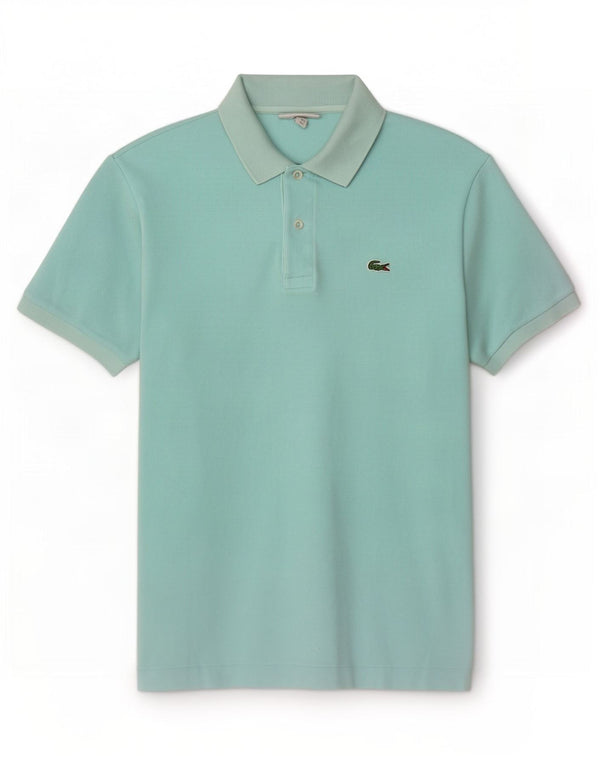 Camisa polo masculina Lacoste Classic Fit tamanho 5 grande azul