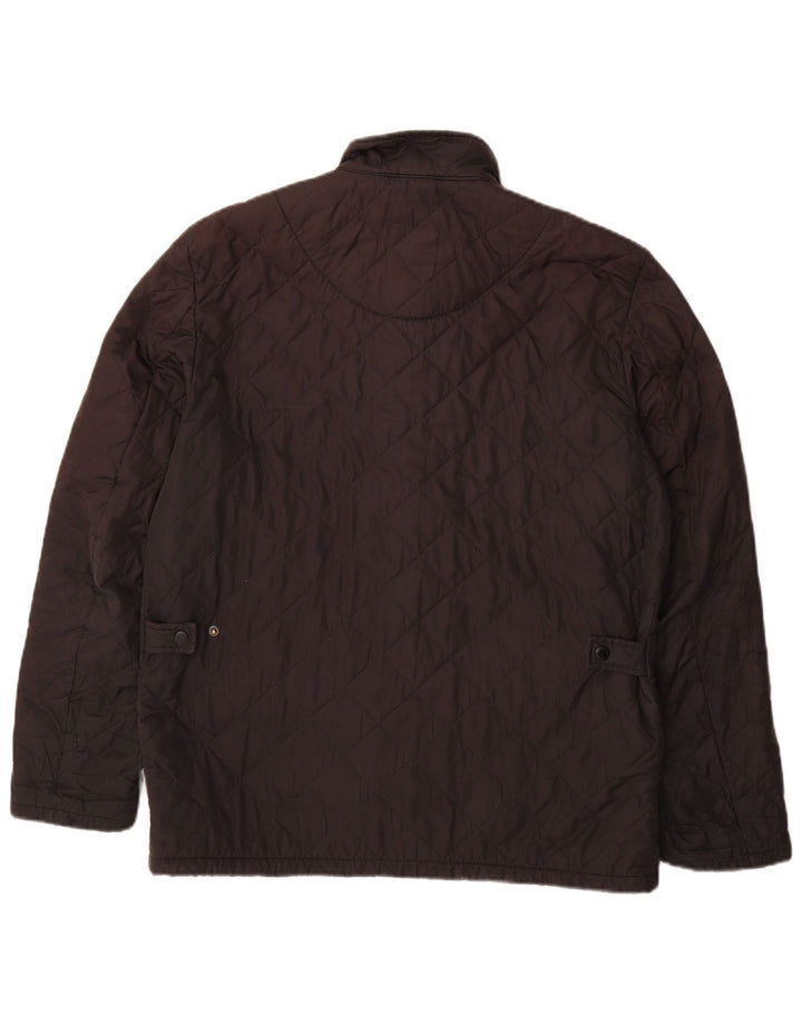 Jaqueta acolchoada masculina Barbour UK 40 grande preta