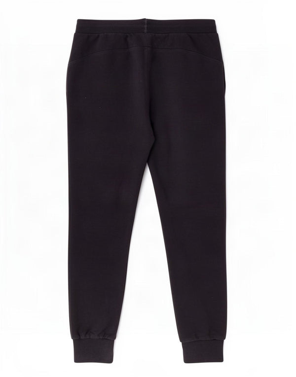 Calça de treino feminina Benetton Joggers UK 14 grande azul marinho