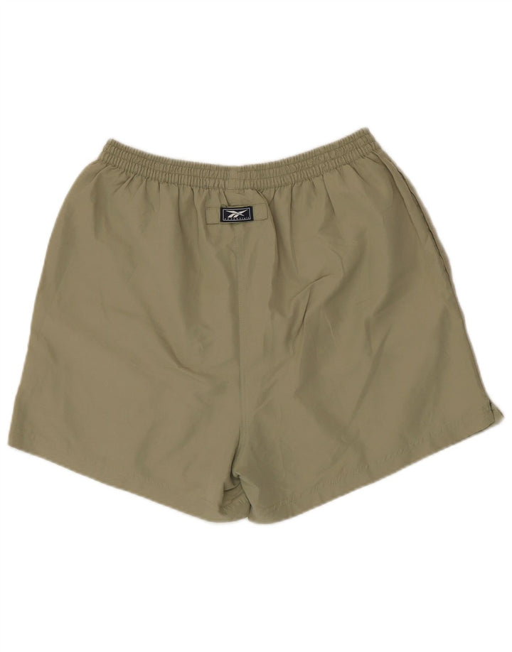Shorts de natação masculino Reebok médio cáqui