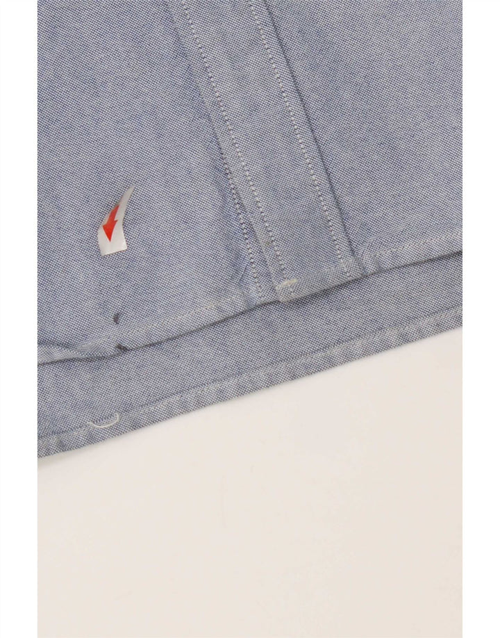 Camisa masculina Levi's azul médio algodão