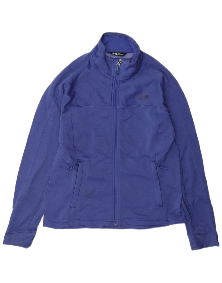 Jaqueta de treino feminina The North Face UK 16 grande poliéster azul