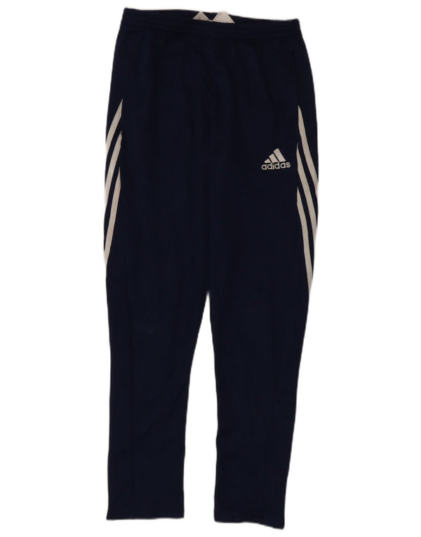 Calças de treino Adidas Meninos 13-14 Anos XL Azul Marinho Colorblock