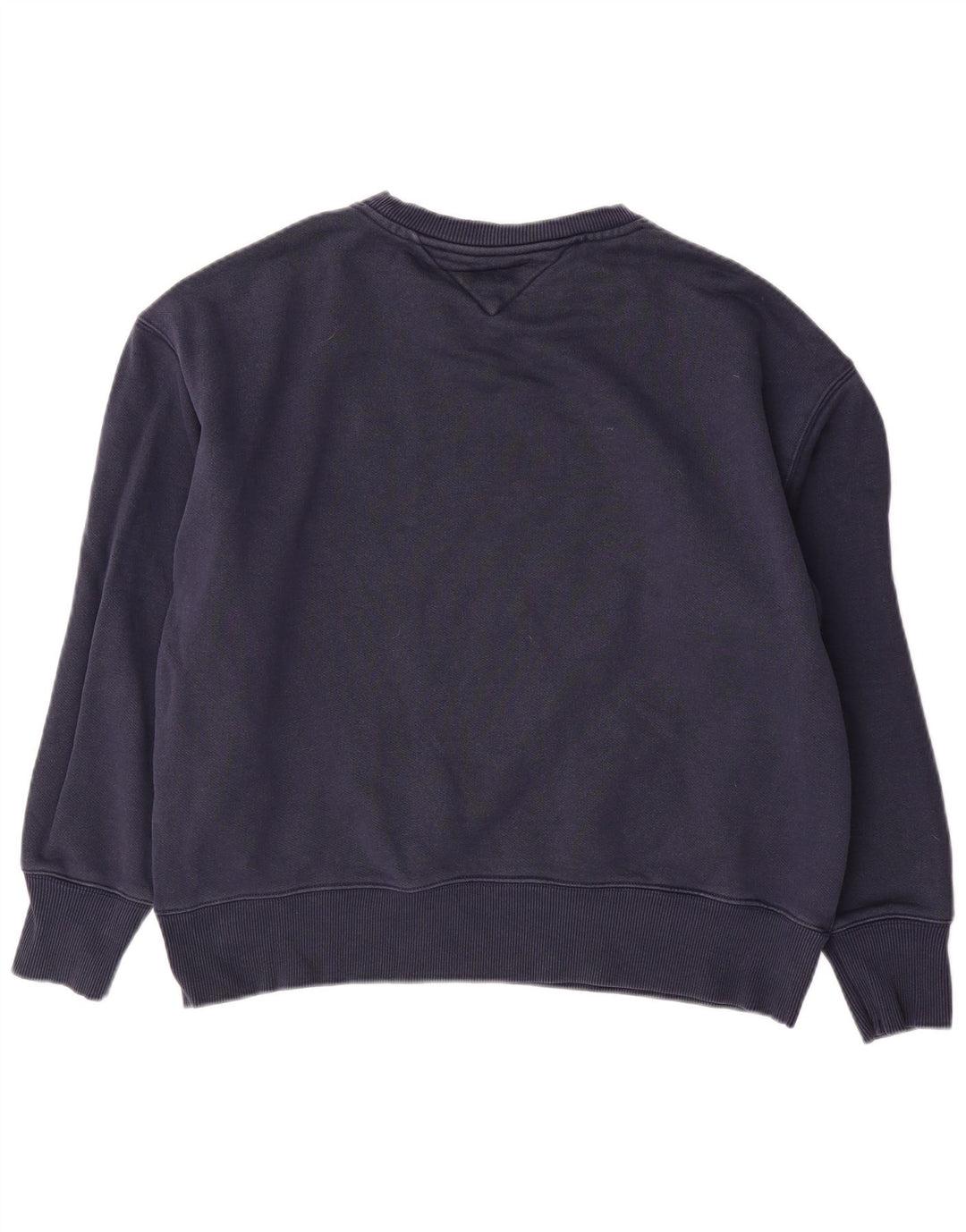 TOMMY HILFIGER Suéter oversized feminino Reino Unido 16 grande azul marinho