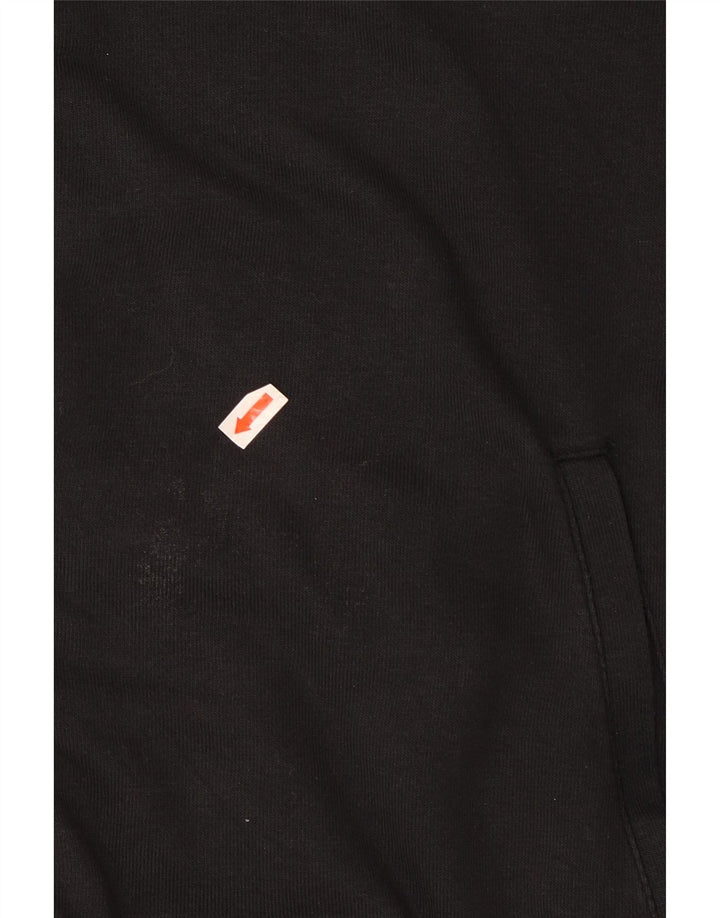 ADIDAS Mens Graphic Tracksuit Top Jaqueta Grande Algodão Preto