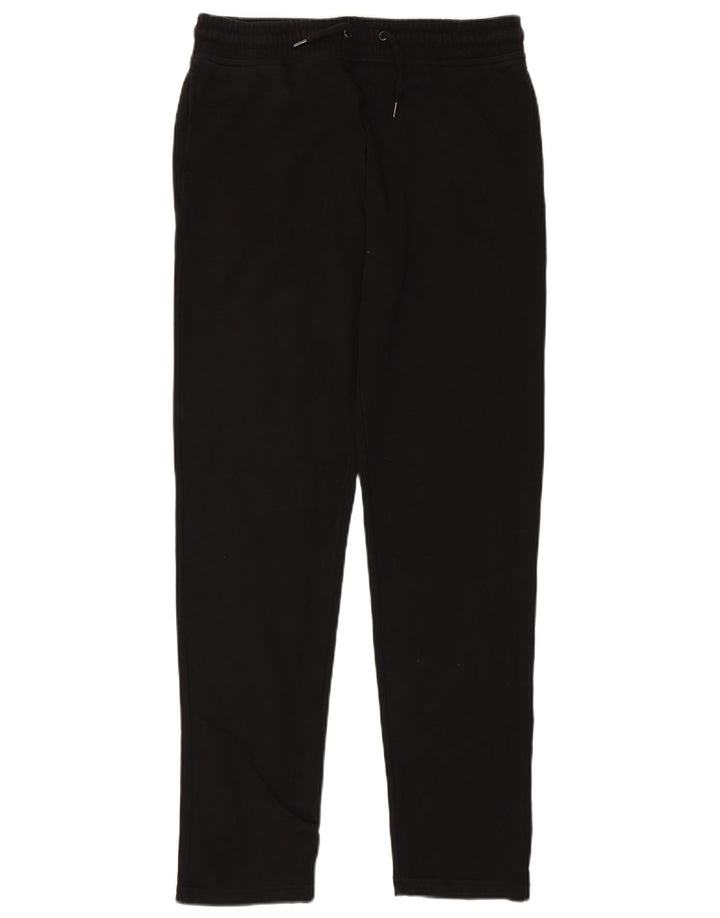 Calça de treino masculina Marks & Spencer pequena de algodão preto