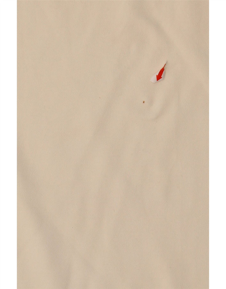 GUESS Mens Polo Shirt UK 42 XL Off White Cotton Vintage Guess and Second-Hand Guess from Messina Hembry 