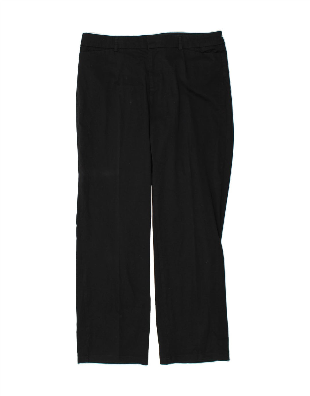 DOCKERS Womens Straight Casual Trousers W36 L33 Black Vintage Dockers and Second-Hand Dockers from Messina Hembry 