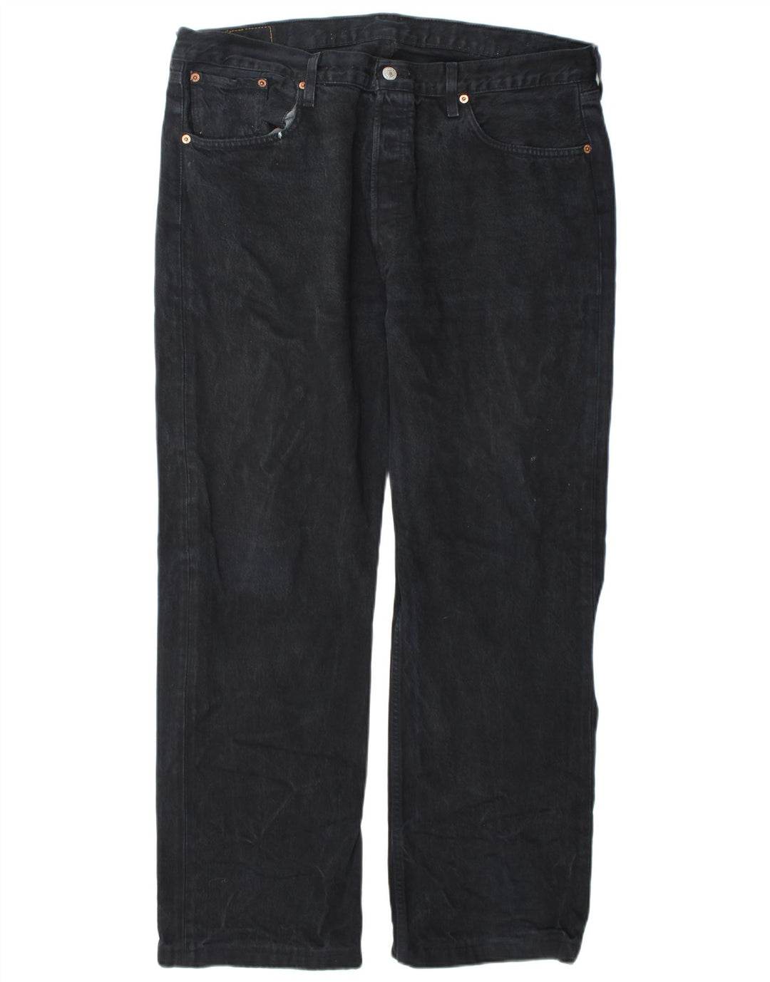 Jeans Levi's 501 Straight Masculino W38 L30 Azul Marinho