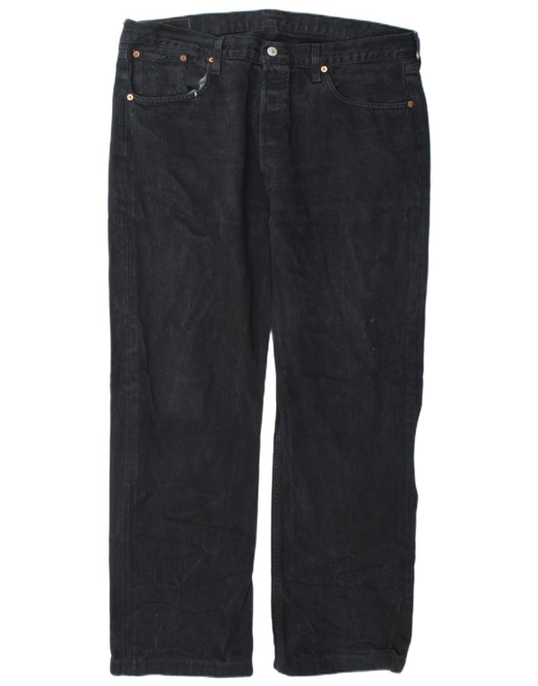 Jeans Levi's 501 Straight Masculino W38 L30 Azul Marinho