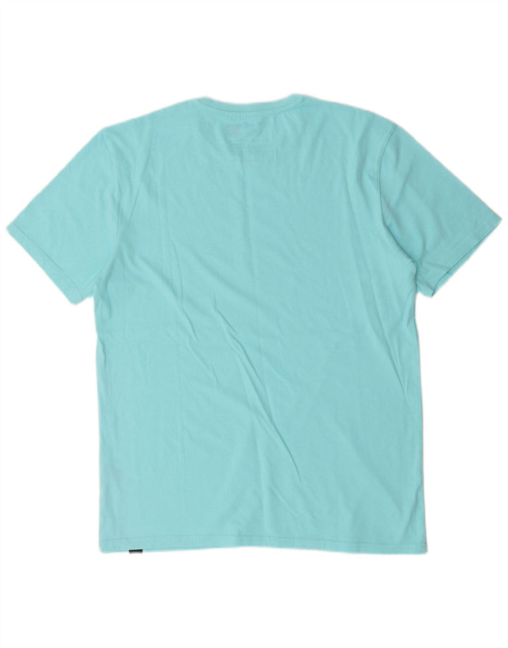 Camiseta masculina O'Neill de ajuste regular com estampa gráfica de algodão azul médio