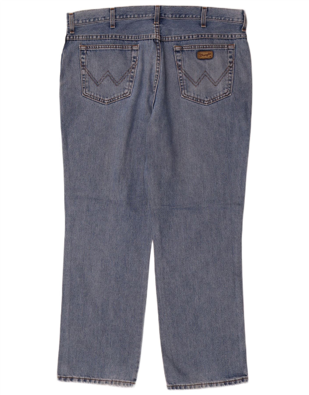 Wrangler Masculino Texas Straight Jeans W40 L30 Azul Algodão