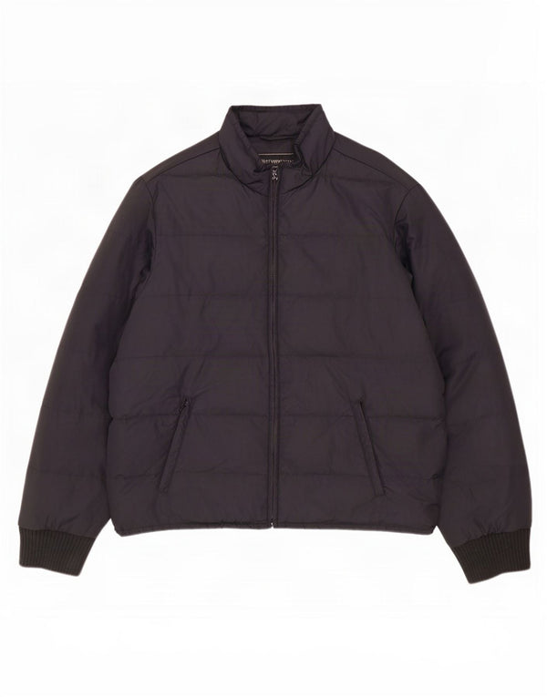 Jaqueta acolchoada masculina Marlboro Classics EU 50 grande nylon preto