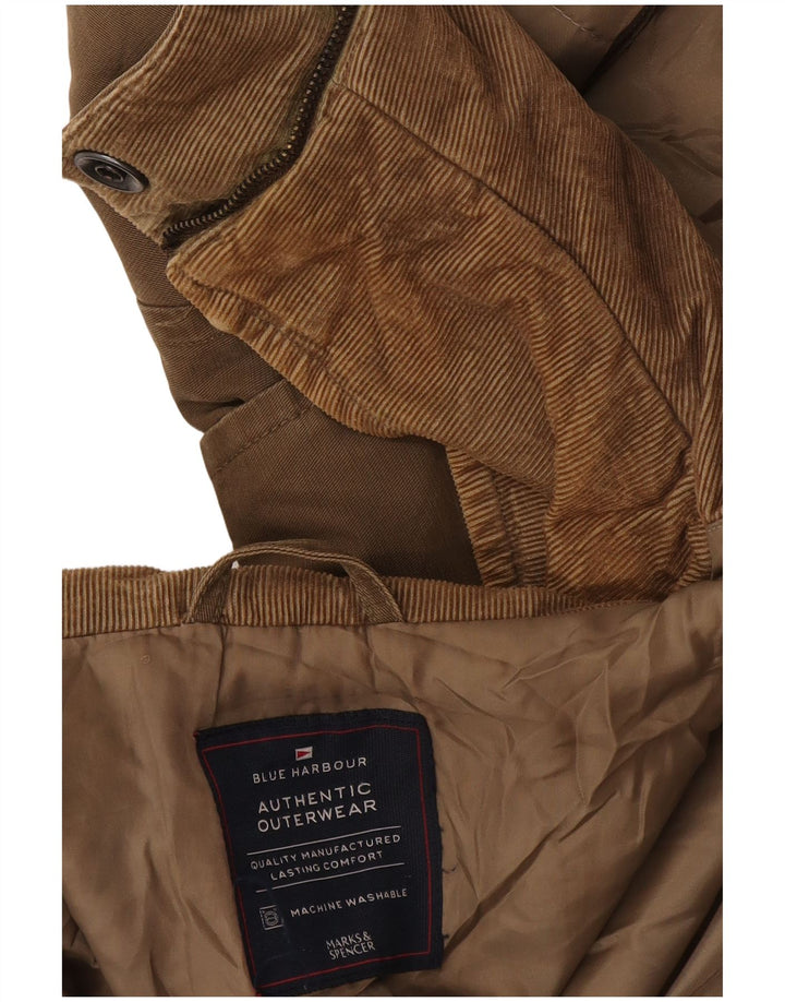 Jaqueta utilitária masculina Marks & Spencer Blue Harbor Reino Unido 40 grande marrom
