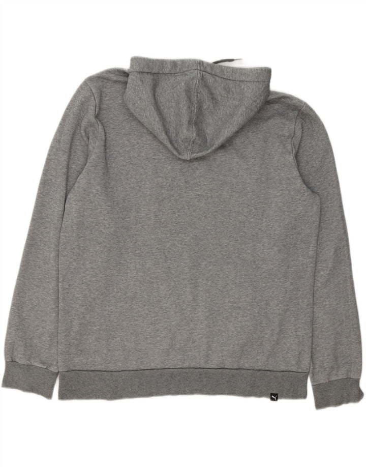 PUMA Mens Hoodie Jumper Large Grey Vintage Puma and Second-Hand Puma from Messina Hembry 