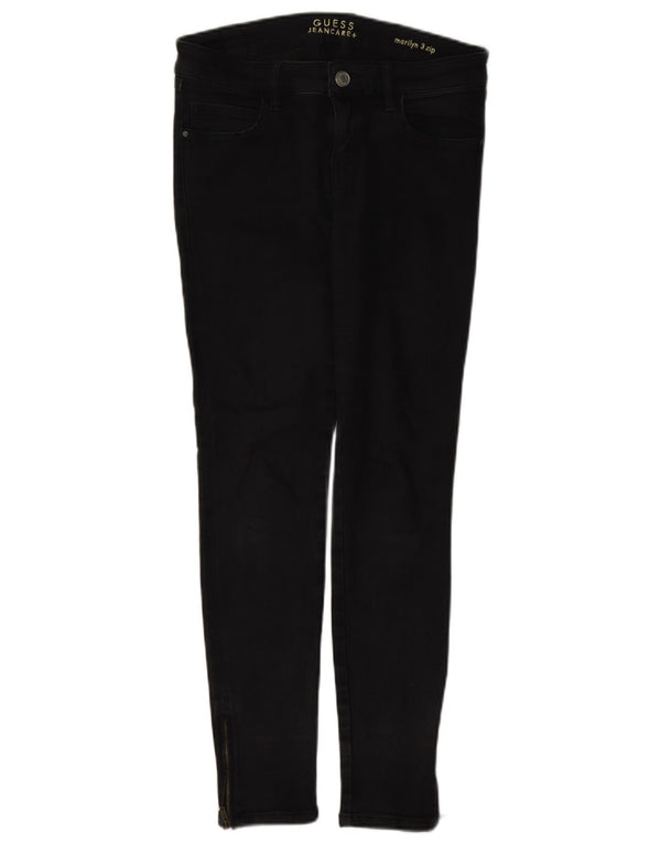 Calça jeans feminina Marilyn Skinny Guess W28 L28 preta