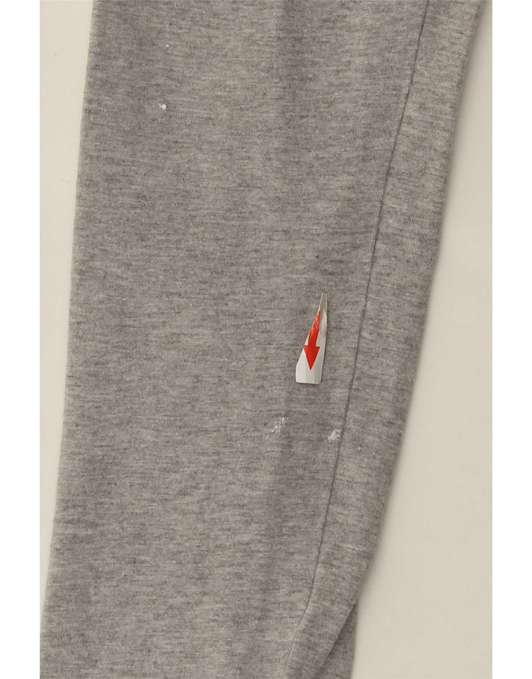 Leggings Adidas Femininas Gráficas UK 8 Pequenas Cinza Algodão