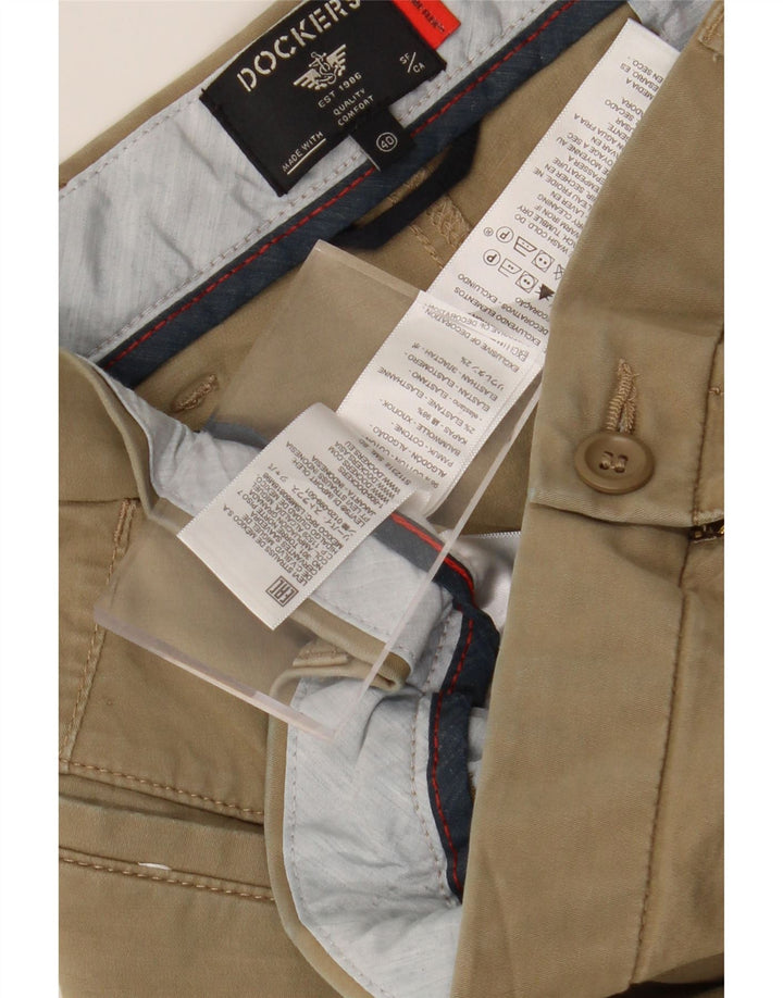 DOCKERS Mens Chino Shorts W40 XL Khaki Cotton Vintage Dockers and Second-Hand Dockers from Messina Hembry 