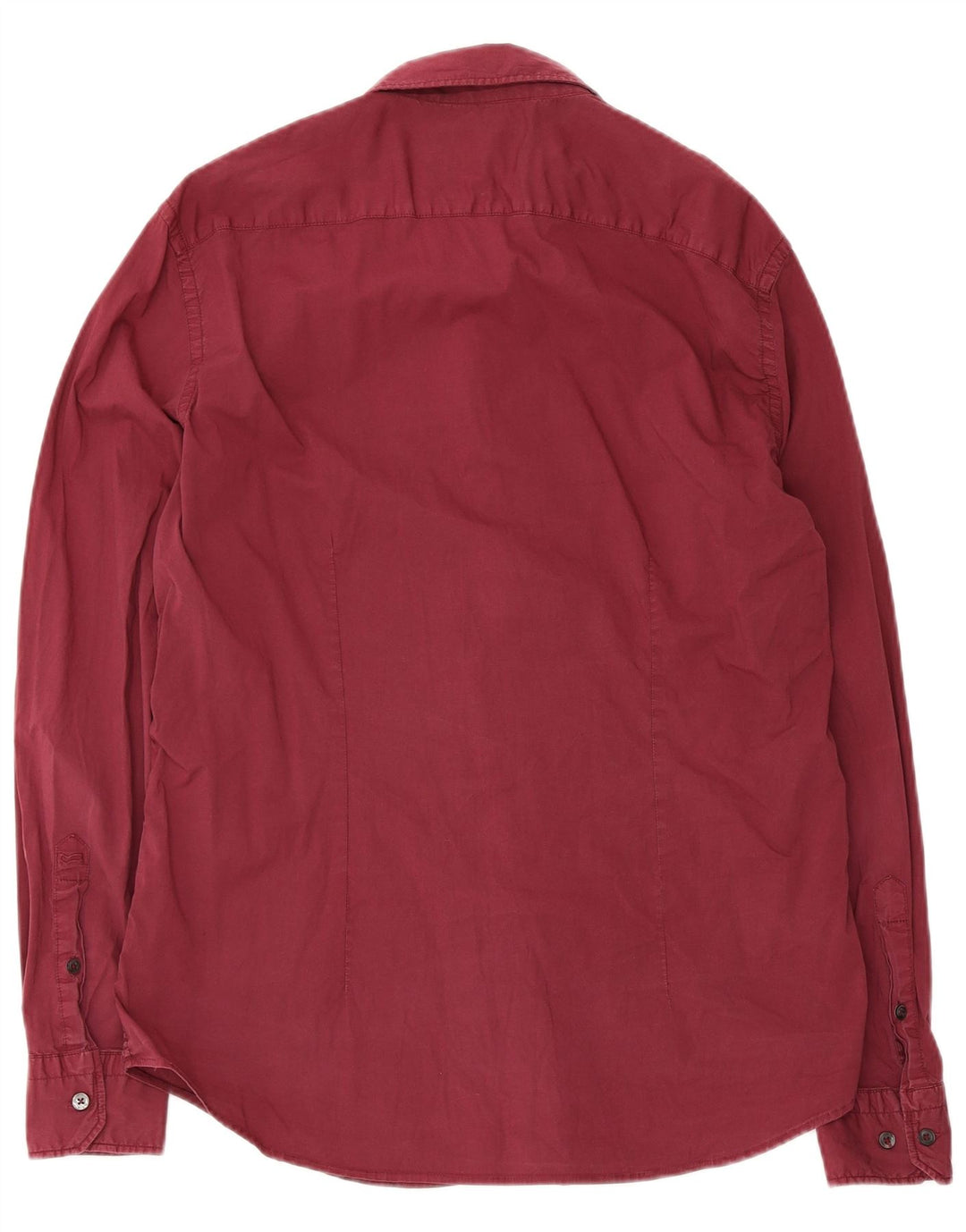 Camisa masculina Gas XL algodão Borgonha