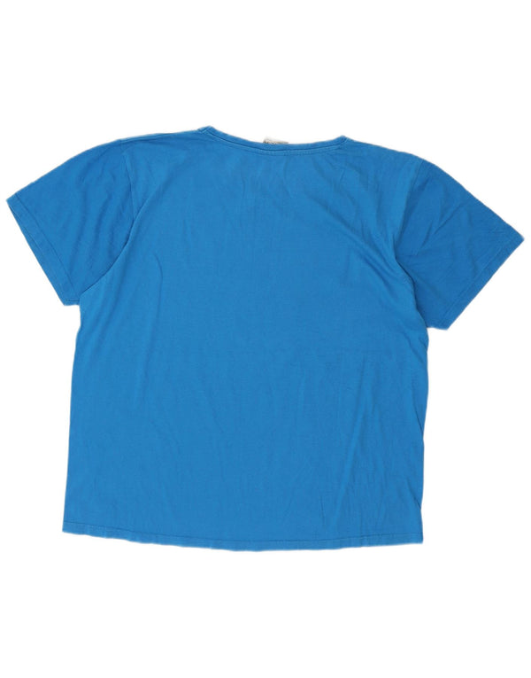 Camiseta gráfica masculina DIADORA XL azul