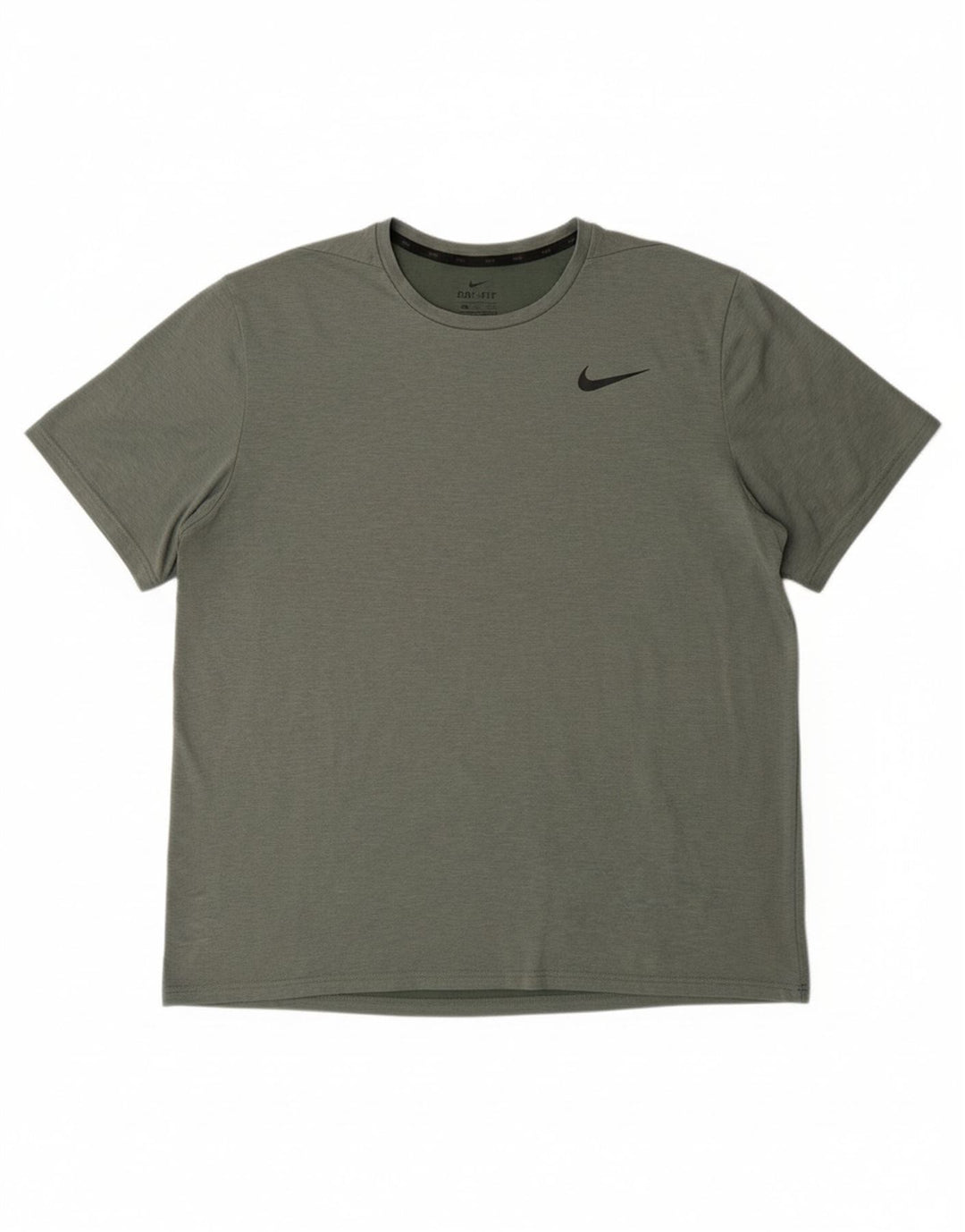 Camiseta masculina NIKE Dri Fit Top 2XL de algodão verde