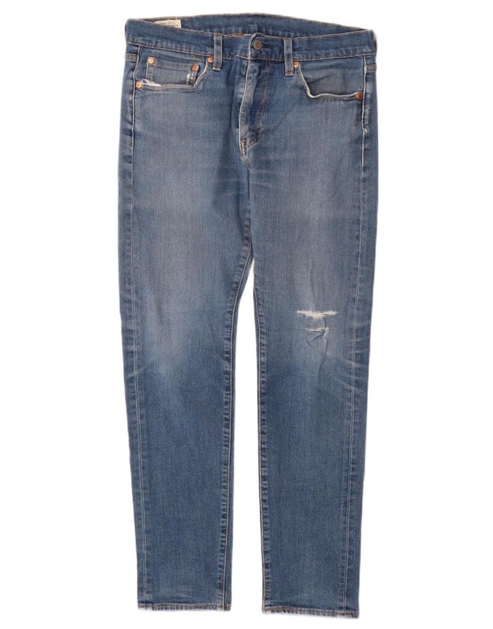 Calça jeans feminina Levi's 510 skinny W32 L28 azul