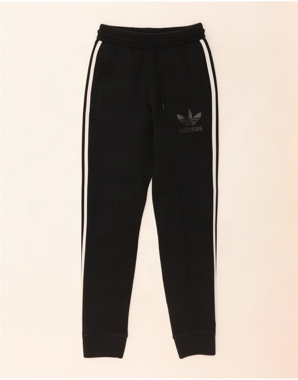 Adidas Mens Graphic Tracksuit Calças Joggers XS Algodão Preto